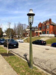 Gas Lamp, Burch Avenue, Hyde Park, Cincinnati, OH 