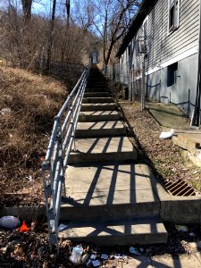 Forbus Street Steps, South Fairmount, Cincinnati, OH 