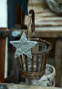 Wood rustic christmas decorations