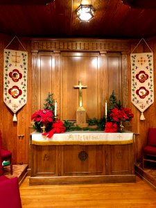 Sanctuary Altar, Sylva First United Methodist Church, Sylv… 