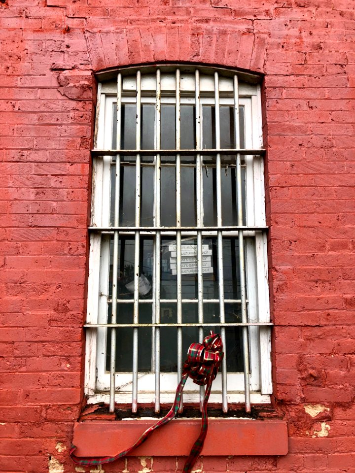 Window, Old Clay County Jail, Hayesville, NC 
