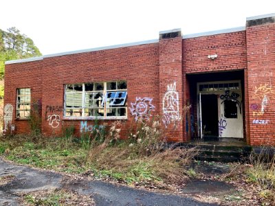 Log Cabin Association Elementary School, Barkers Creek, NC… 