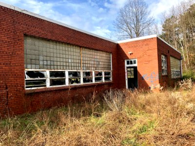 Log Cabin Association Elementary School, Barkers Creek, NC… 