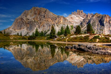 Alpine nature landscape photo
