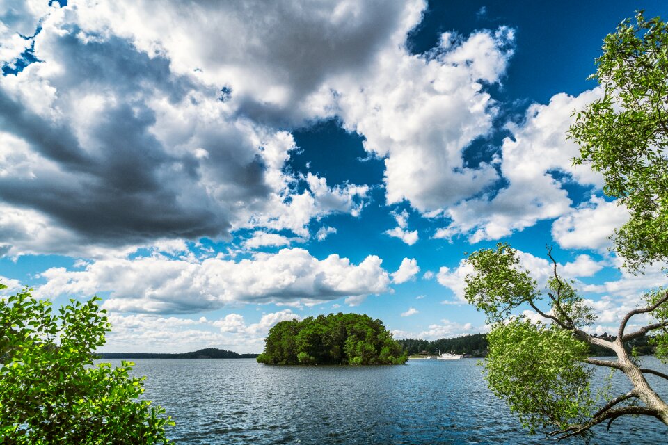 Stockholm summer landscape