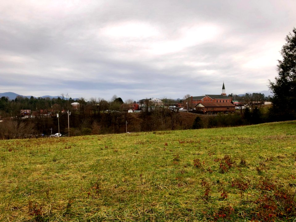 View of Downtown from White Oak Street, Franklin, NC 
