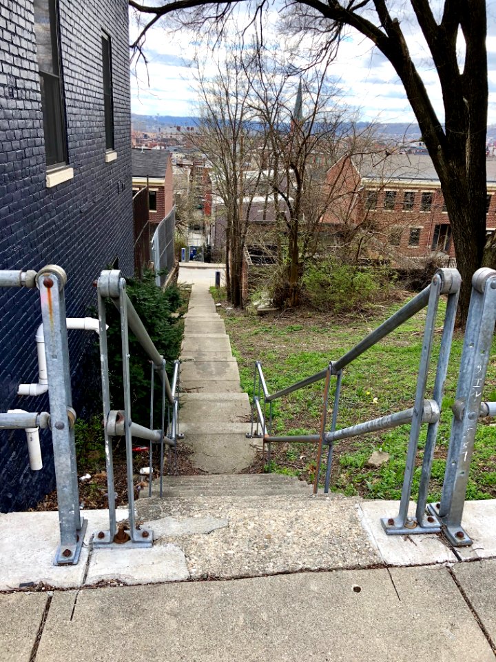 Sharp Alley Steps, Over-the-Rhine, Cincinnati, OH 
