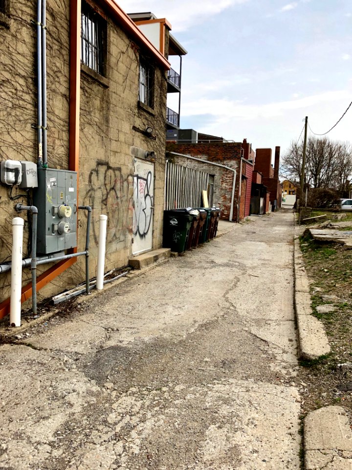 Cluxton Alley, Northside, Cincinnati, OH 