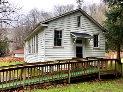 Waterville Schoolhouse, Mount Sterling, NC 