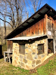 Outbuilding, Monteith Farmstead, Dillsboro, NC 