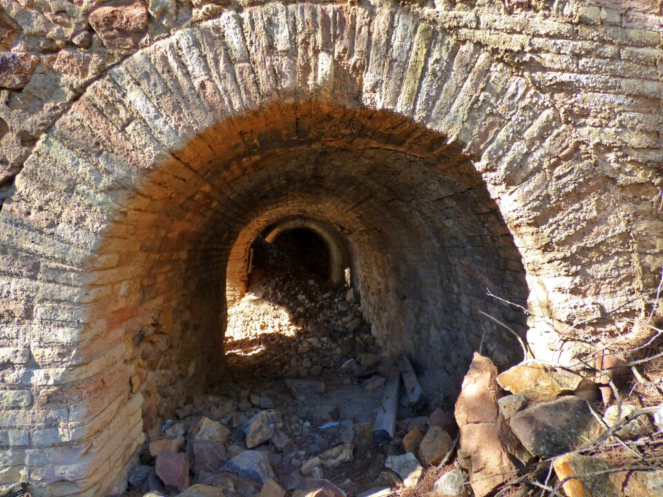 Freemasonry brick ruin