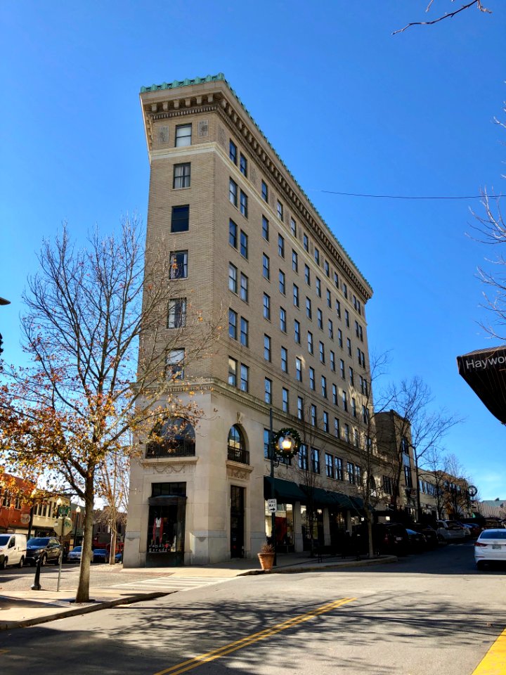 Flat Iron Building, Asheville, NC 