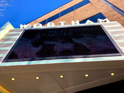 Diana Wortham Theatre Sign, Asheville, NC 