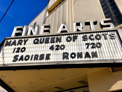 Marquee, Fine Arts Theatre, Asheville, NC 