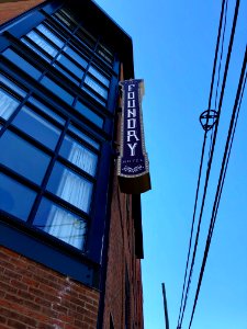The Foundry Hotel Sign, Asheville, NC 