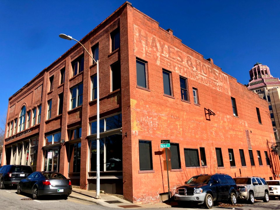 Hayes and Hopson Building, Asheville, NC 