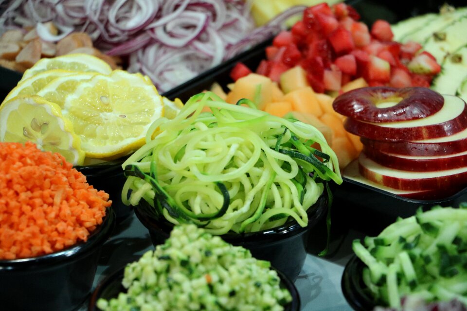 Fruits vitamins fruit stand