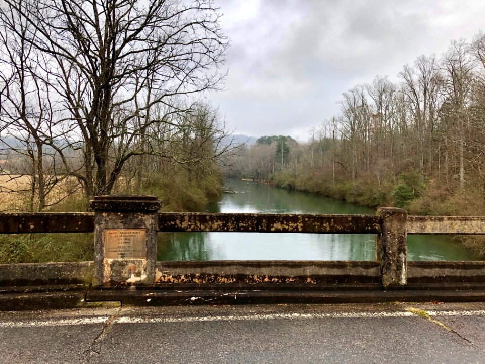 Hiwassee River Bridge, Hayesville, NC 