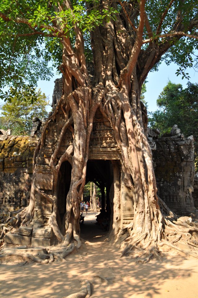Temple complex history sculpture