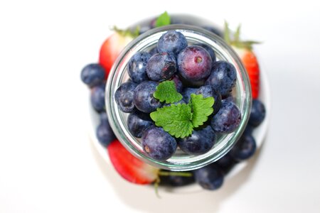 Berries delicious healthy photo