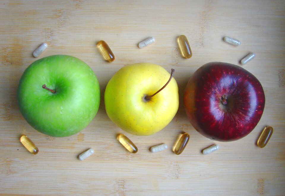 Vitamins delicious red