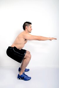 Man model shirtless