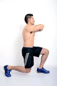 Model sports sportswear