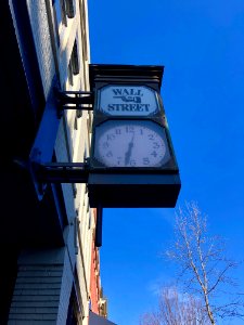 Wall Street Clock, Asheville, NC 