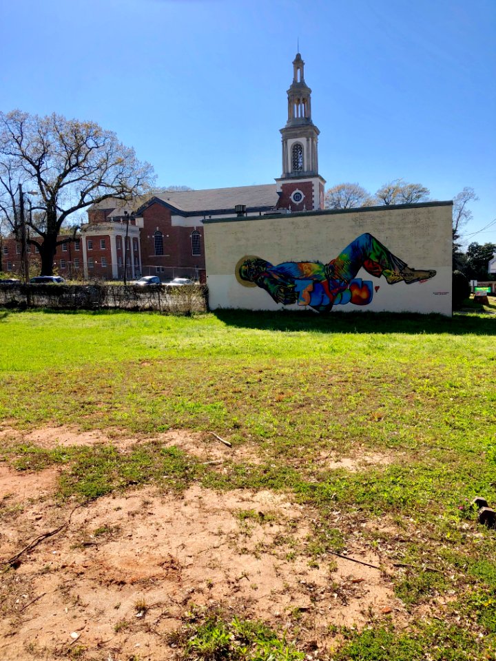 Mural, Ralph David Abernathy Boulevard, West End, Atlanta,… 