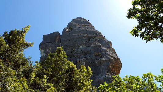Monte caroddi rock steep