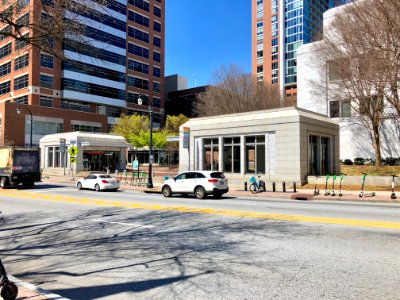 Midtown MARTA Station, Midtown, Atlanta, GA 