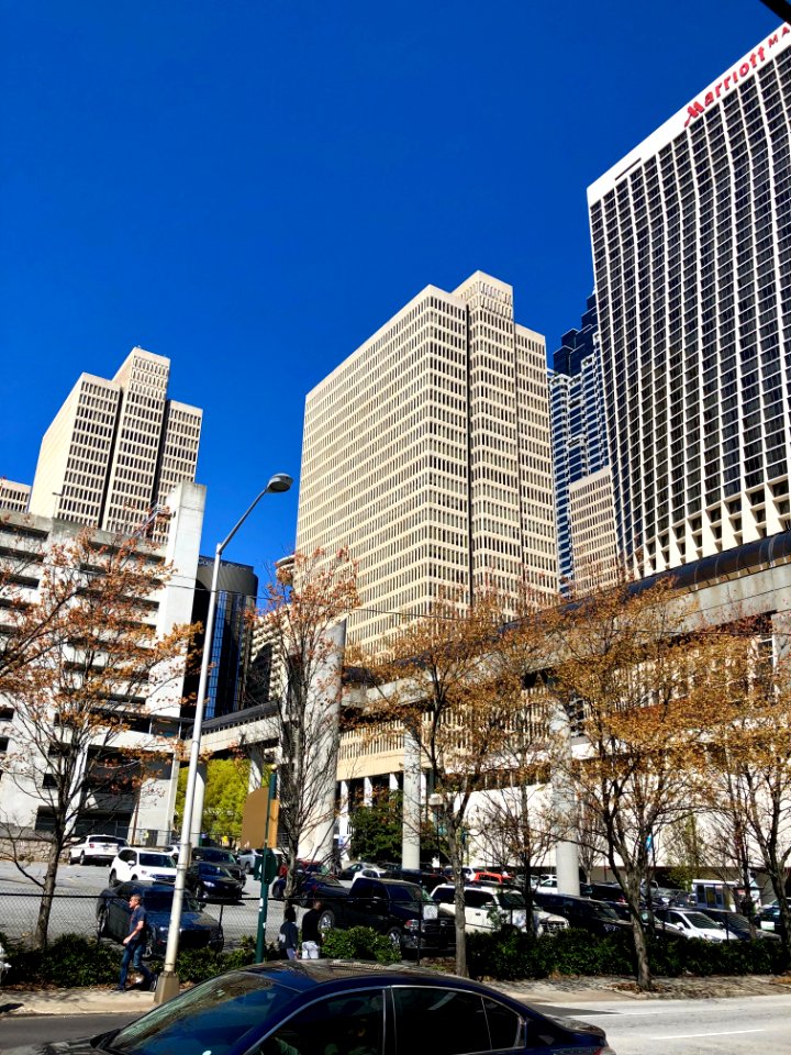 View of Peachtree Center, Atlanta, GA 