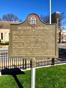 Historic Ground Historical Marker, Atlanta, GA 