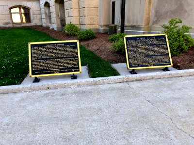 Civil War Historical Markers, Georgia State Capitol, Atlan… 