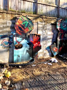 Mural, Bolivar Alley, Pendleton, Cincinnati, OH 