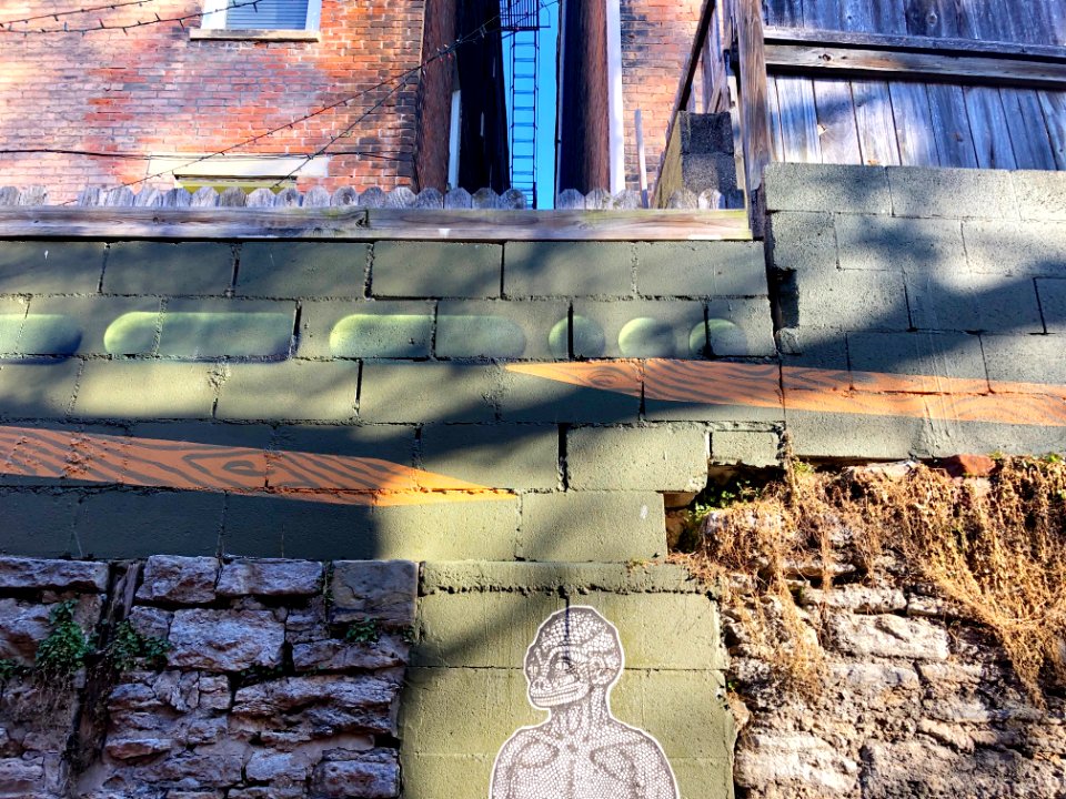 Mural, Bolivar Alley, Pendleton, Cincinnati, OH 