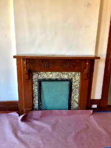 Fireplace, Metz House, Madison Road, Madisonville, Cincinn… 