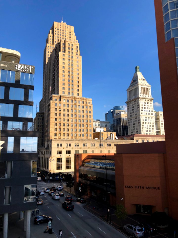 Carew Tower and Union Central Tower, Cincinnati, OH 