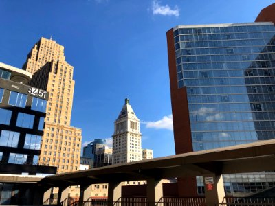 Carew Tower and Union Central Tower, Cincinnati, OH 
