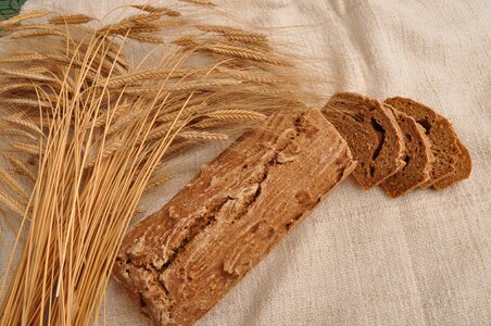 Organic healthy brown bread