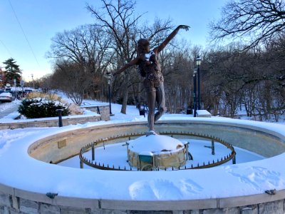 Burnet Woods Fountain, Clifton, Cincinnati, OH 