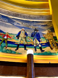 Rotunda Mosaics, Cincinnati Union Terminal, Queensgate, Ci… 