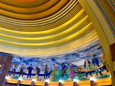 Rotunda Mosaics, Cincinnati Union Terminal, Queensgate, Ci… 