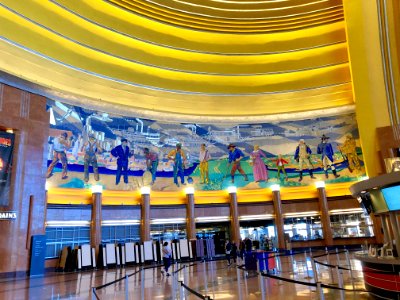 Rotunda Mosaics, Cincinnati Union Terminal, Queensgate, Ci… 