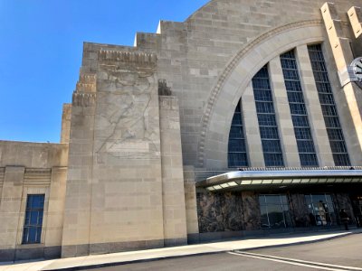 Facade Detail, Cincinnati Union Terminal, Queensgate, Cinc… 