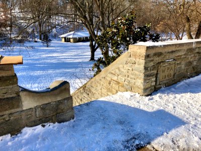 Stone Slide and Stairs, Burnet Woods, Clifton, Cincinnati,… 