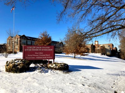 Hebrew Union College, CUF, Cincinnati, OH 