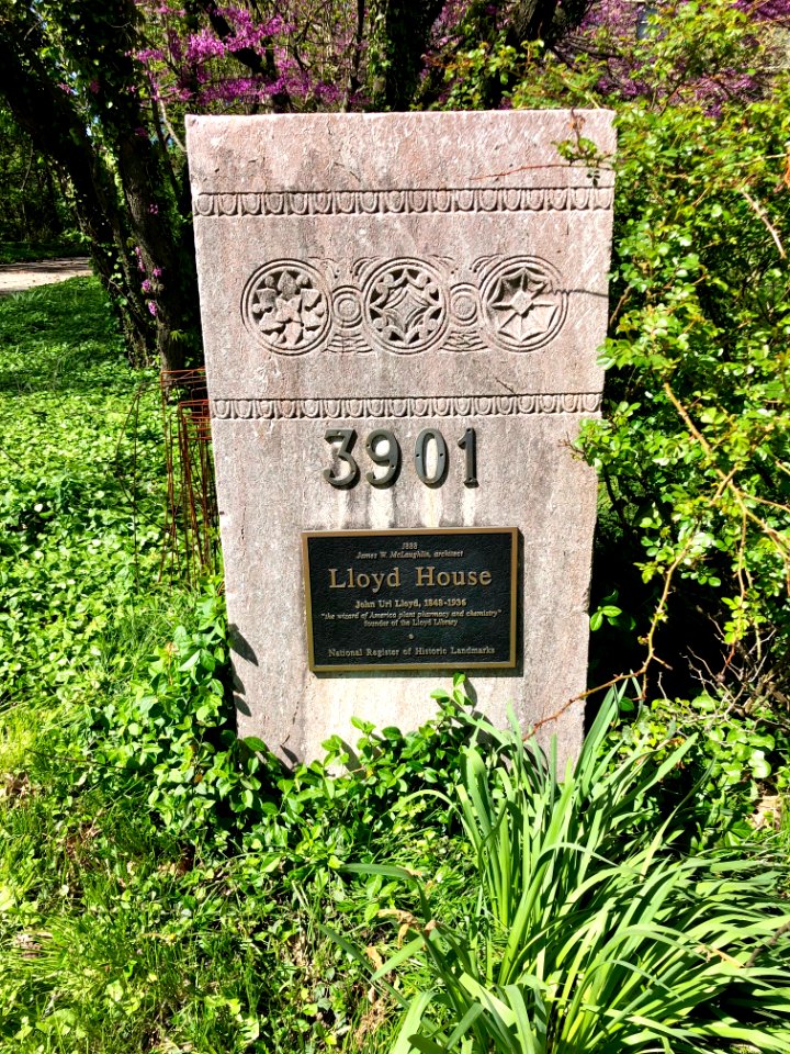 Historical Marker, Lloyd House, Clifton, Cincinnati, OH 