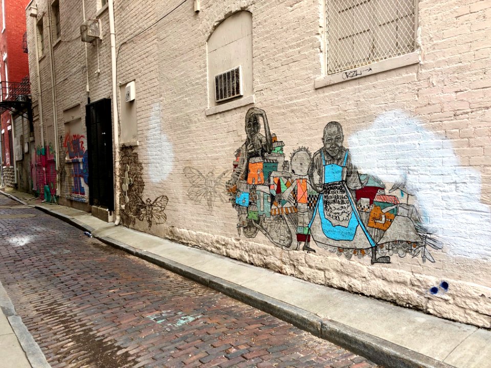 Sellew Alley, Over-the-Rhine, Cincinnati, OH 