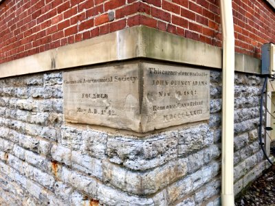 Cornerstone, Cincinnati Observatory, Hyde Park, Cincinnati… 